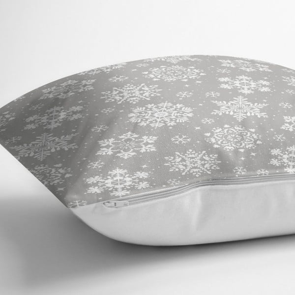 Snowflakes karácsonyi párnahuzat, 42 x 42 cm - Minimalist Cushion Covers-image-1