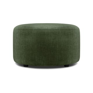 Debbie zöld bársony puff, ø 68 cm - Mazzini Sofas