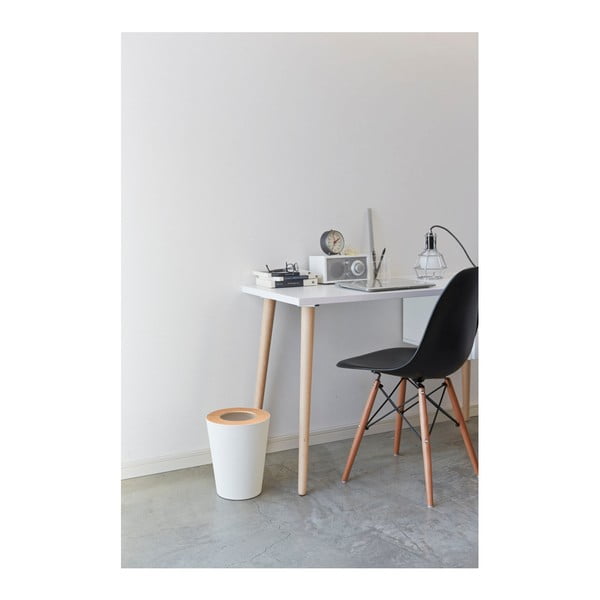 Rin Round fehér szemeteskosár - YAMAZAKI-image-2