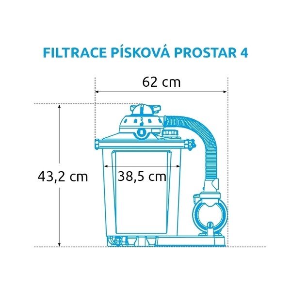 Homokszűrő ProStar 4 - 4 m3/h – Marimex-image-4