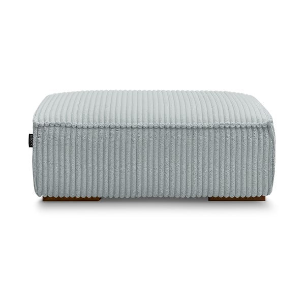 Világosszürke kordbársony lábtartó Chelsea – Bobochic Paris