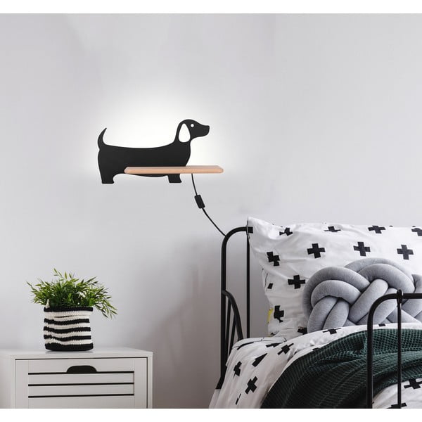 Fekete gyerek lámpa Dog – Candellux Lighting-image-1
