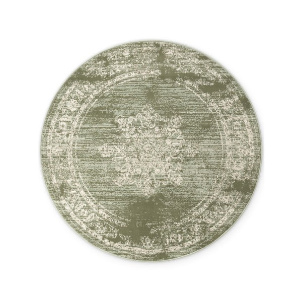 Zöld kerek szőnyeg ø 120 cm Gloria Lydia – Hanse Home