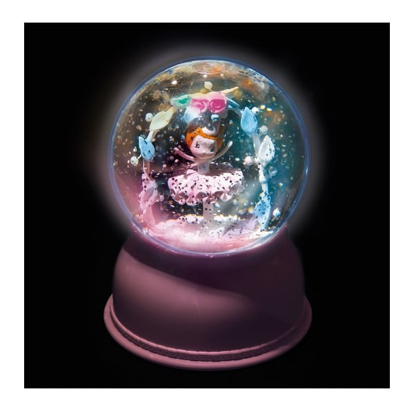 Balerina rózsaszín éjjeli lámpa - Djeco-image-2