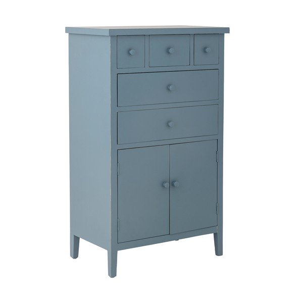 Kék magas komód 39,5x96 cm Allison – Bloomingville-image-4
