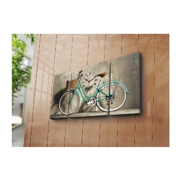 Kolo dekoratív falióra, 84 x 45 cm-image-2