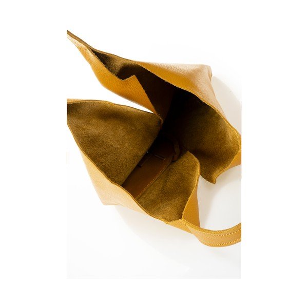 Silvia sárga bőrtáska - Giulia Massari-image-3