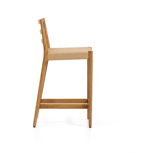 Natúr színű tölgyfa bárszék (ülésmagasság 65 cm) Analy – Kave Home-image-3