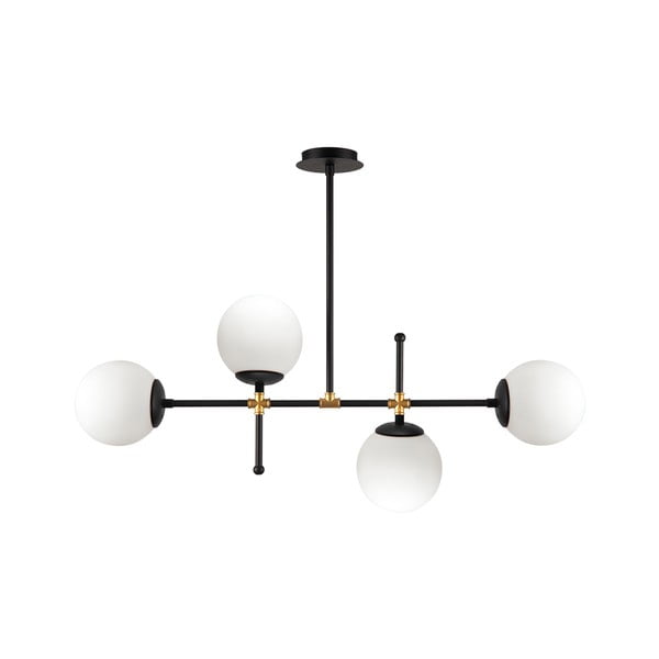 Kruva fekete függőlámpa, magasság 57 cm - Squid Lighting-image-2