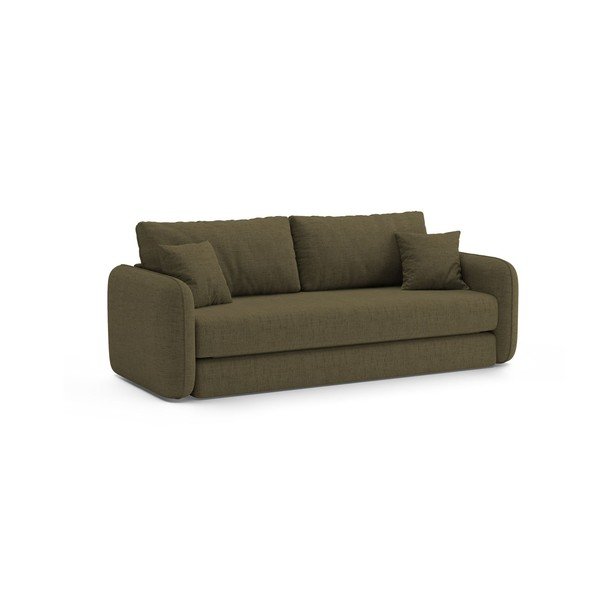 Zöld kinyitható kanapé 225 cm – Micadoni -image-3