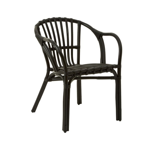 Havana fekete rattan szék - Premier Housewares