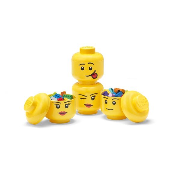 Műanyag gyerek tárolódoboz készlet 4 db-os Multi-Pack - LEGO®-image-1
