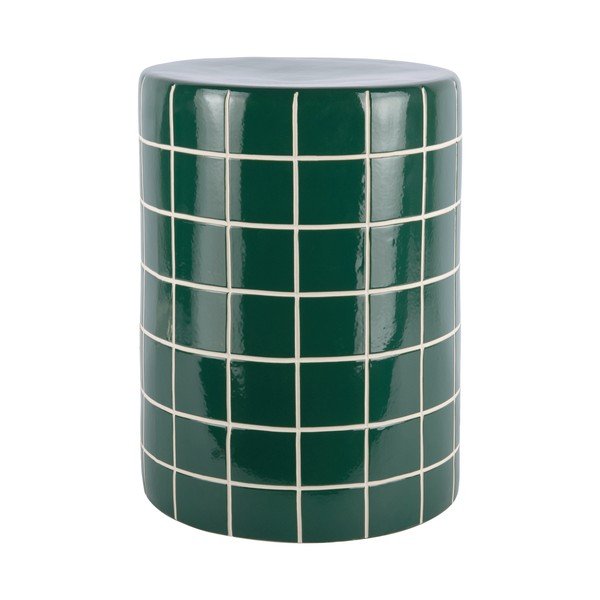 Kerámia kerek tárolóasztal ø 33 cm Retro Tiles – Leitmotiv