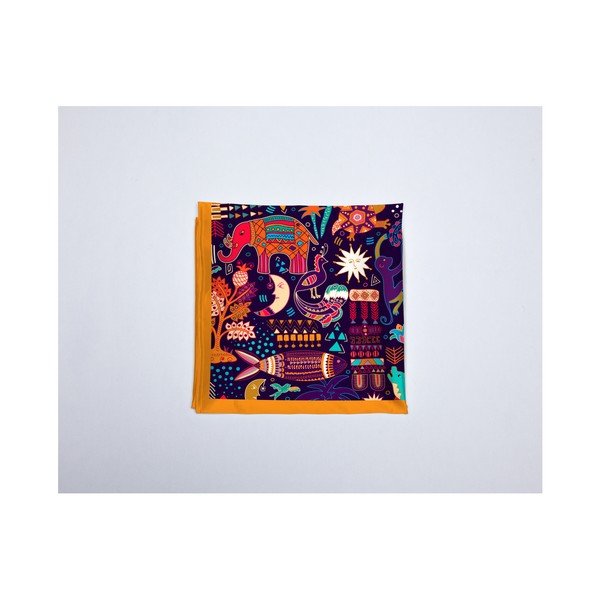 Electric Animals női kendő, 80 x 140 cm - Madre Selva-image-3