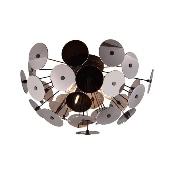 Matt fekete mennyezeti lámpa Discalgo – Trio-image-2