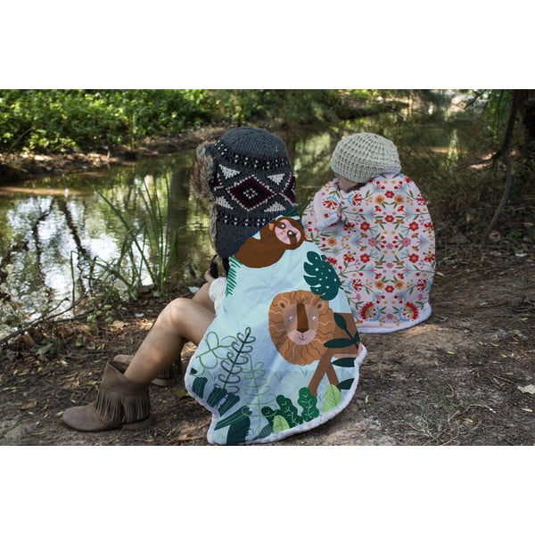 Mexican Flowers pléd, 130 x 170 cm - Little Nice Things-image-1