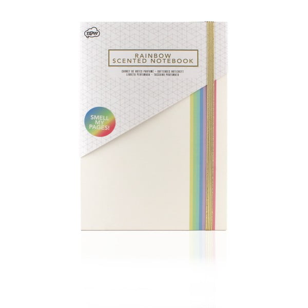 Rainbow jegyzetfüzet, 80 oldalas - npw™