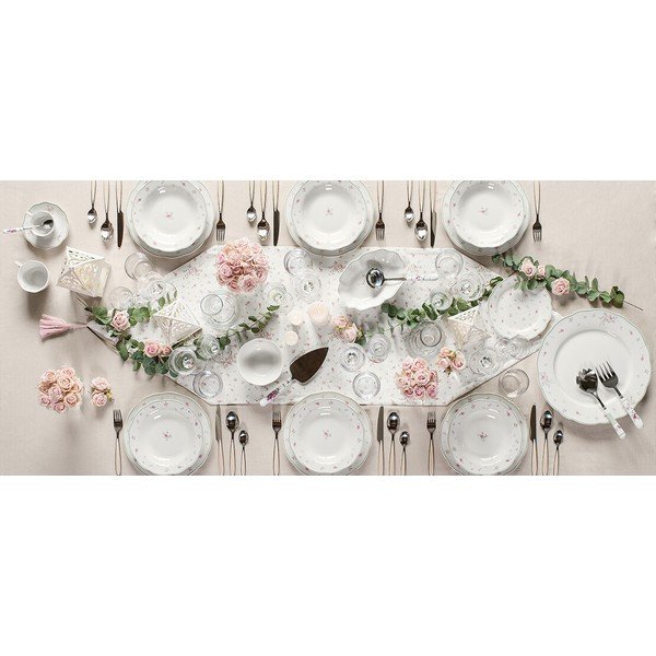 Nonna Rosa fehér porcelán tálca - Brandani-image-3