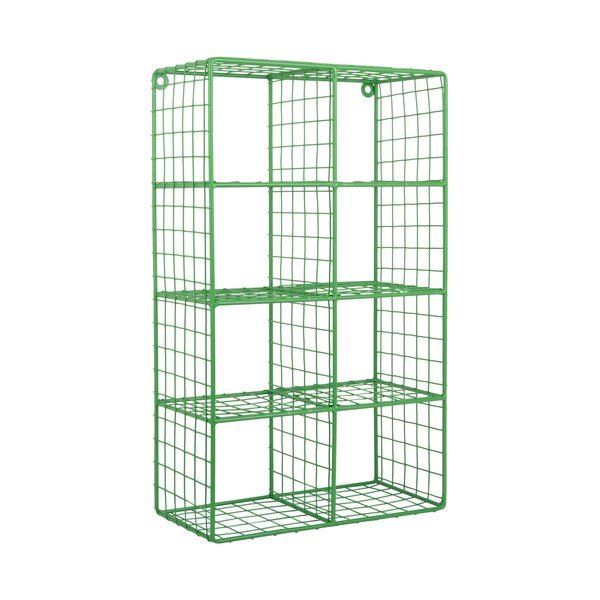 Zöld többszintes acél fali polc 30 cm Reja – PT LIVING-image-2