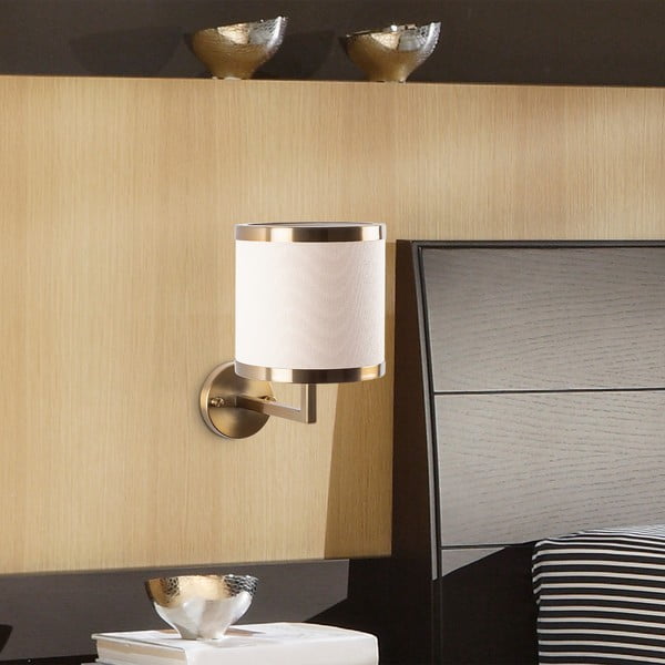 Aranyszínű fali lámpa Way – Opviq lights-image-1