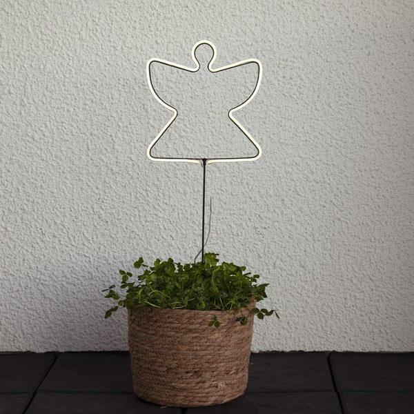 Fekete fénydekoráció karácsonyi mintával Neon Angel – Star Trading-image-1