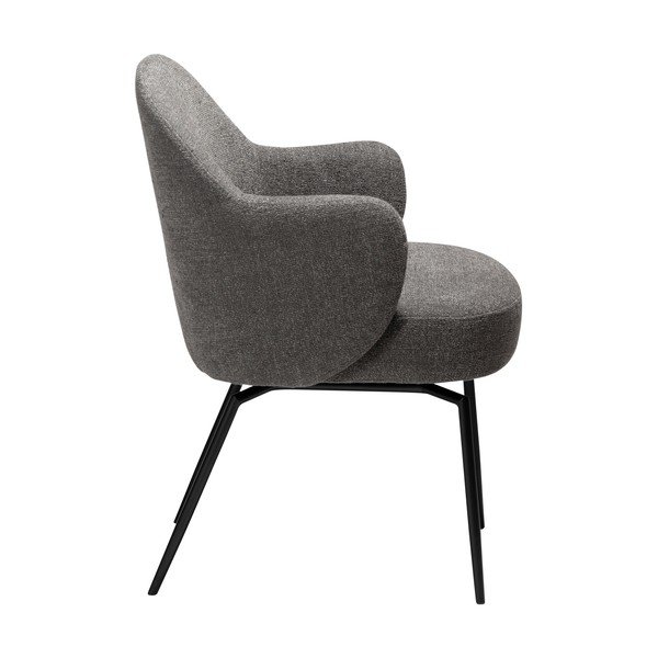 Bézs karfás-forgó étkezőfotel Bae – DAN-FORM Denmark-image-2