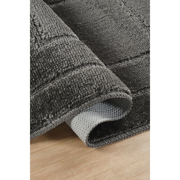 Antracitszürke fürdőszobai kilépő szett 2 db-os 50x80 cm Cerceve – Foutastic-image-2