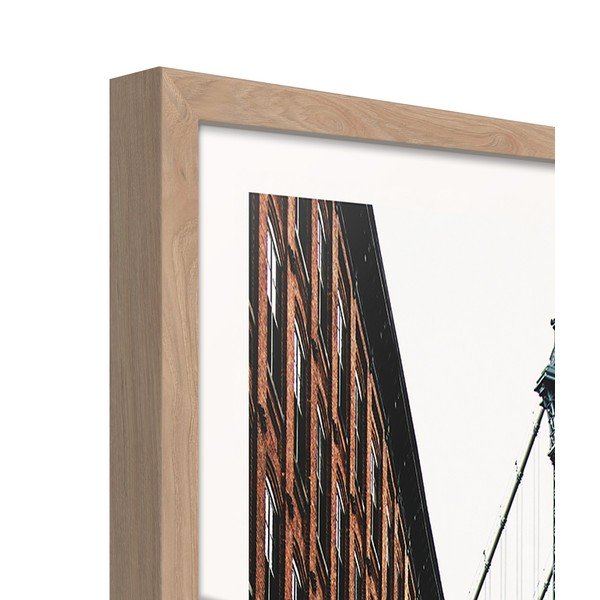 Nyomtatott keretezett kép 50x70 cm NY Bridge – Styler-image-4