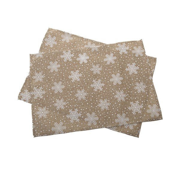 Textil tányéralátét szett 2 db-os karácsonyi mintával 32x45 cm – Dakls