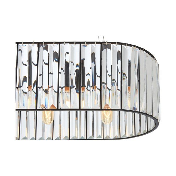 Fém függőlámpa üveg búrával Akiko – Premier Housewares-image-4