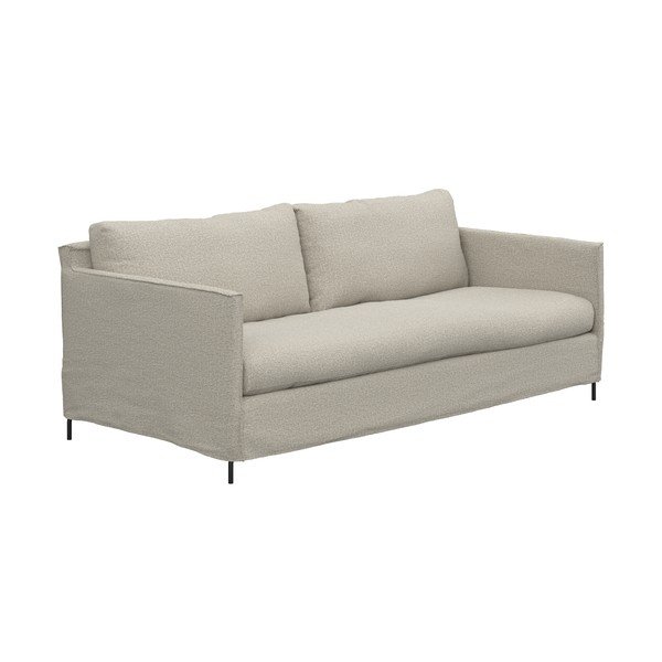 Bézs kanapé 198 cm Petito – Furninova -image-1