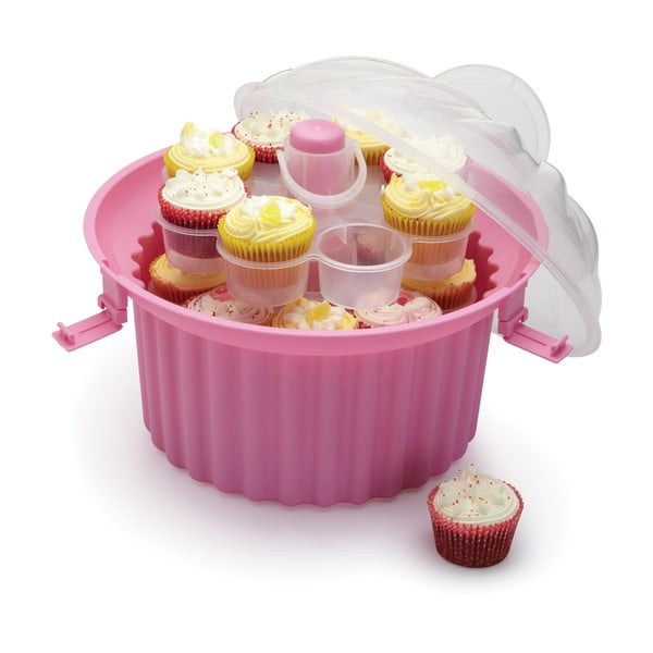 Sweetly Does It háromszintes hordozható muffintartó - Kitchen Craft-image-1