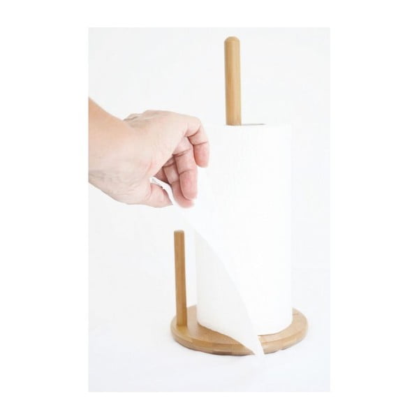 Cornetti papírtörlő tartó bambuszból - Bambum-image-1