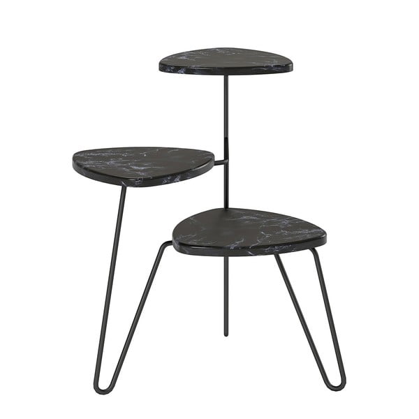 Athena fekete virágtartó állvány - Novogratz-image-1