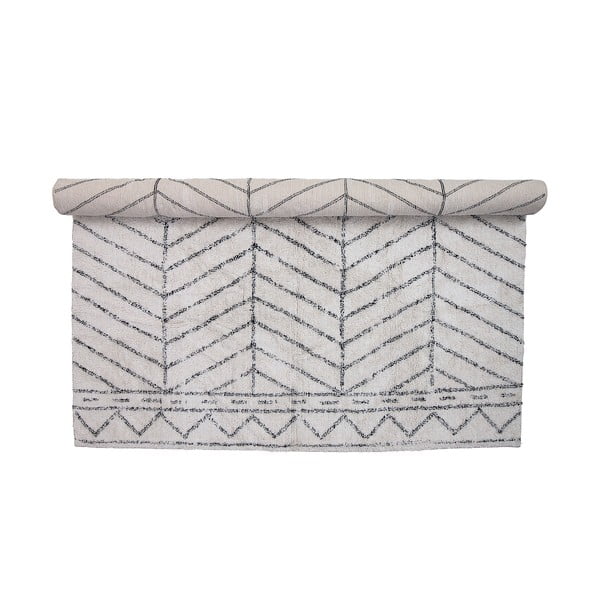 Cotton világosszürke szőnyeg, 200 x 300 cm - Bloomingville-image-3