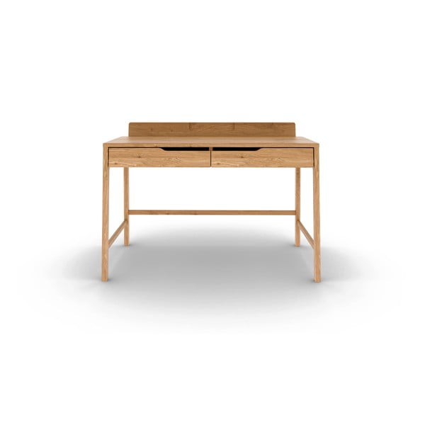 Tölgyfa íróasztal 65x120 cm Twig – The Beds