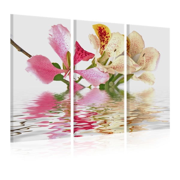 Orchid több részes vászonkép, 120 x 80 cm - Artgeist
