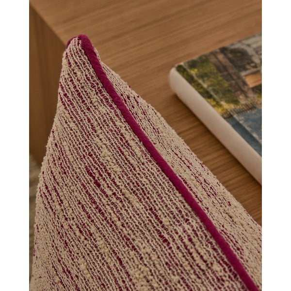 Pamut párnahuzat 45x45 cm Brisella – Kave Home-image-3