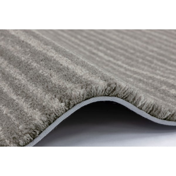 Szürke gyapjú szőnyeg 160x240 cm Calisia M Ribs – Agnella-image-3