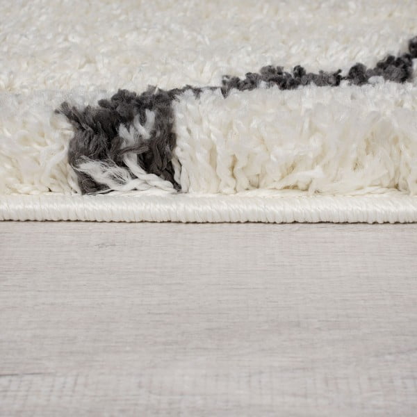 Fehér szőnyeg 160x230 cm Riad Berber – Flair Rugs-image-4
