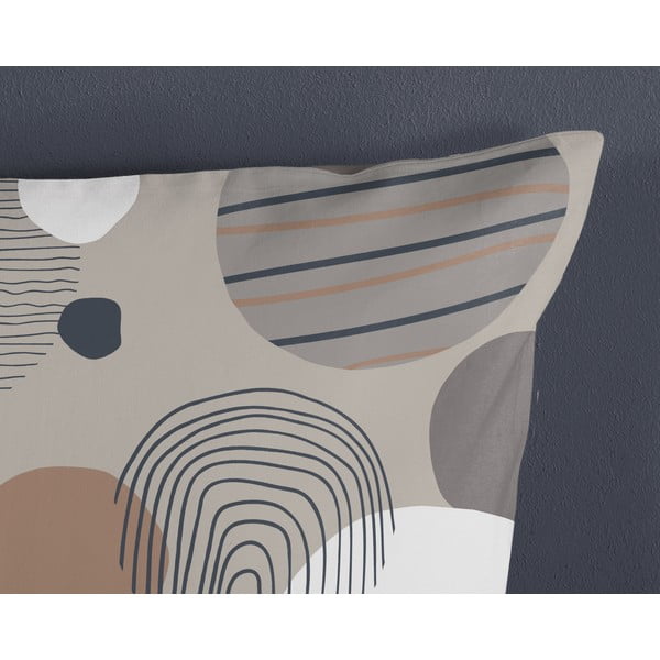 Szürke egyszemélyes-hosszabbított pamut ágyneműhuzat 140x220 cm Hendrik – Good Morning-image-3