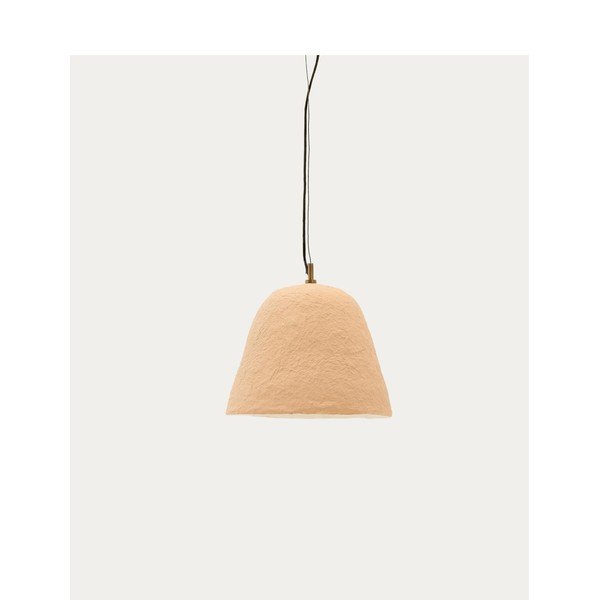 Bézs függőlámpa ø 25 cm Lisora – Kave Home-image-3