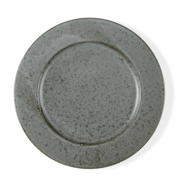 Mensa szürke agyagkerámia tányér, ⌀ 27 cm - Bitz