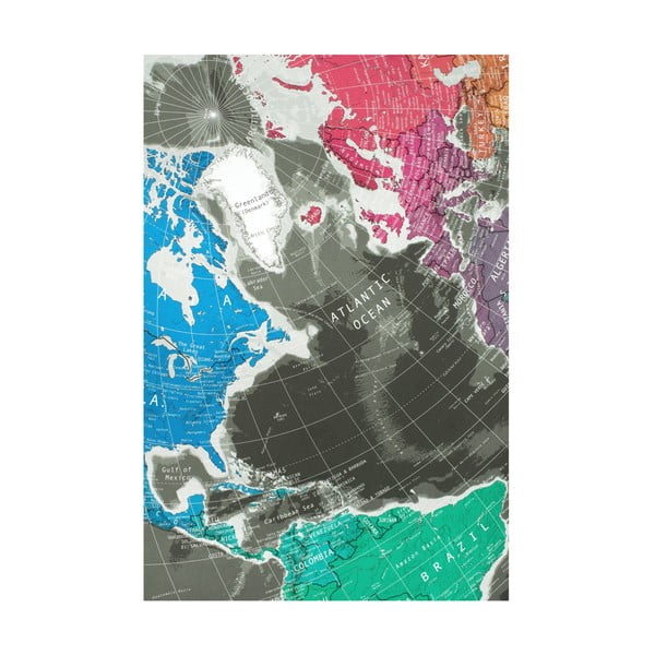 Future Map szélesvásznú térkép áttetsző borítással, 101 x 58 cm - The Future Mapping Company-image-3