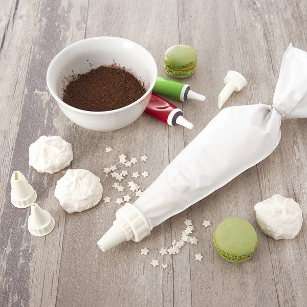 Cukrászati díszítő eszköz szett, tartozékok száma 9 db – Orion-image-1