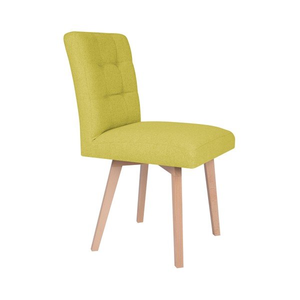 Tulip citromsárga étkezőszék - Mazzini Sofas-image-4