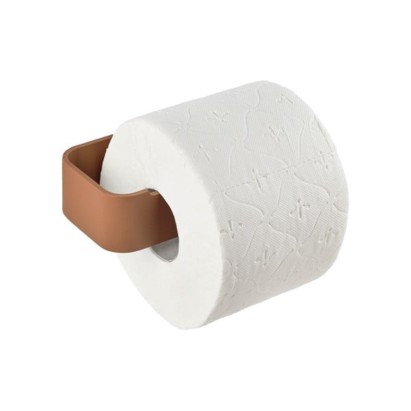 Terrakotta színű fali fém WC-papír tartó Ume – Zone