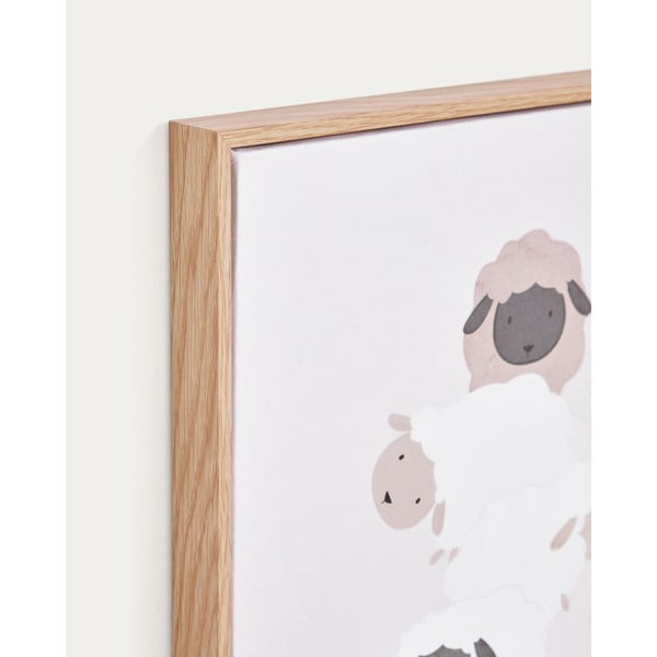 Gyerek kép 30x40 cm Milu – Kave Home-image-4