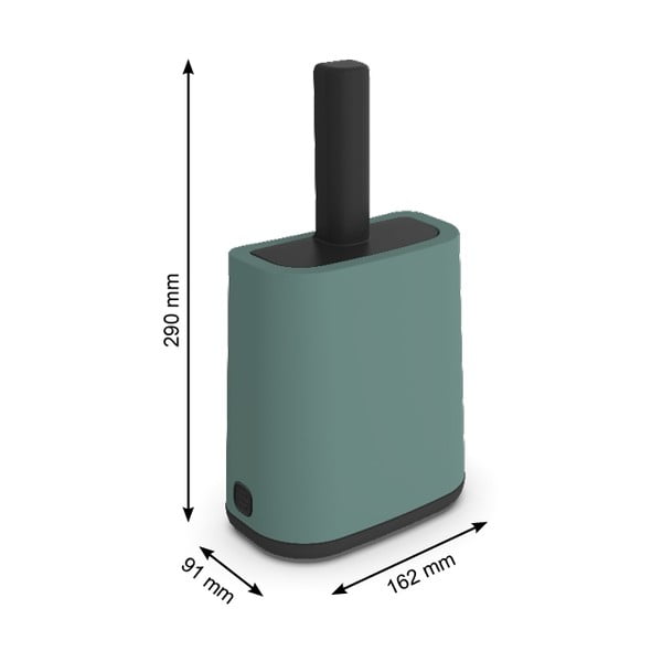 Lapát tartóval 9x16 cm Biala - Rotho-image-3