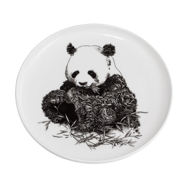 Marini Ferlazzo Panda fehér porcelán tányér, ø 20 cm - Maxwell & Williams